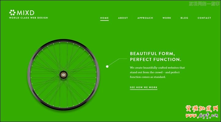 酷站欣賞：18例簡約的網(wǎng)頁設(shè)計案例賞析,互聯(lián)網(wǎng)的一些事