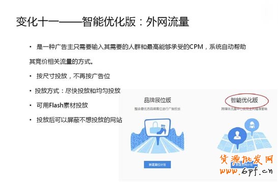 鉆展變化十一：智能優(yōu)化版：外網(wǎng)流量