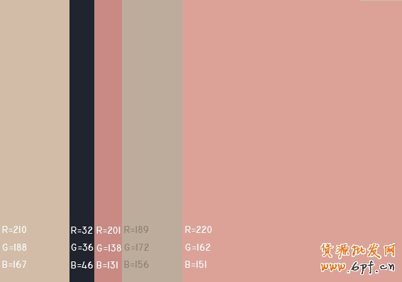 最舒服的顏色搭配值，很有用哦，特別是做設(shè)計(jì)的！！