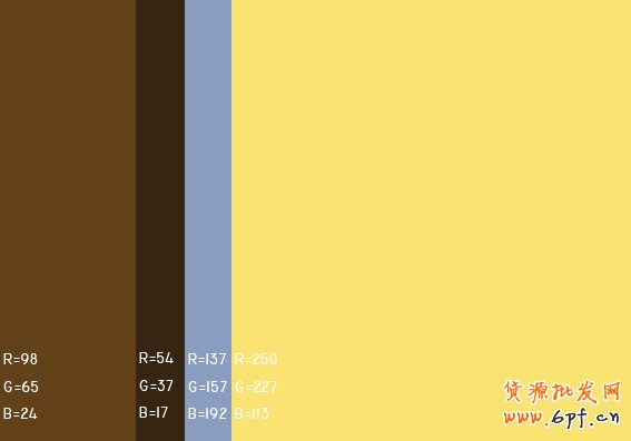 最舒服的顏色搭配值，很有用哦，特別是做設(shè)計(jì)的！！