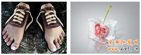 視覺手法：立即吸引住用戶，很快抓住用戶的眼球；