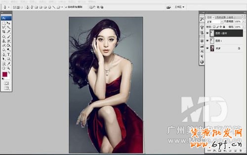 如何使用PS濾鏡來摳取頭發圖片