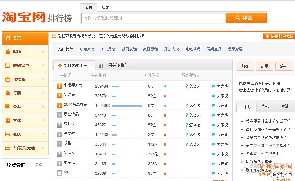 挖掘淘寶關鍵詞的數種方法