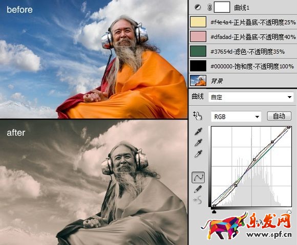 ps圖片調色技巧
