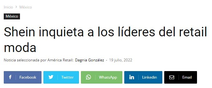 Shein成西班牙人最喜愛APP之一 評分僅次于Zalando